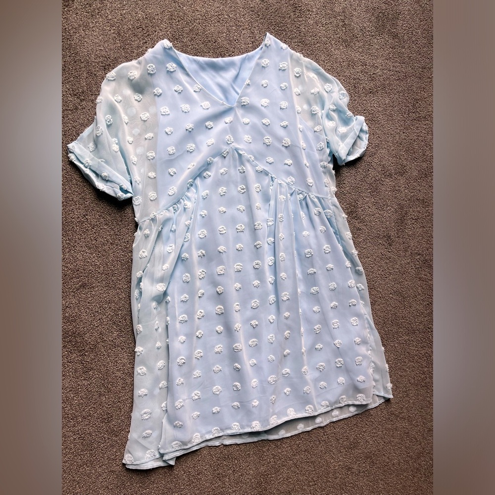 Light blue dress